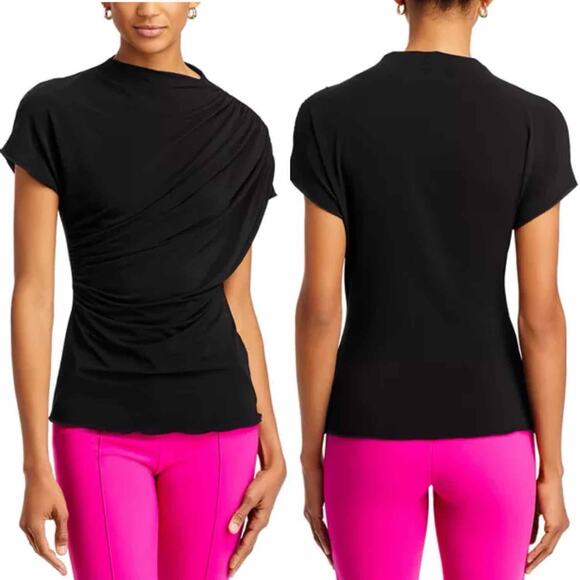 Chiara Boni La Petite Robe Dotta Crepe Minimalist Small
Top Black Stretch - Picture 2 of 12